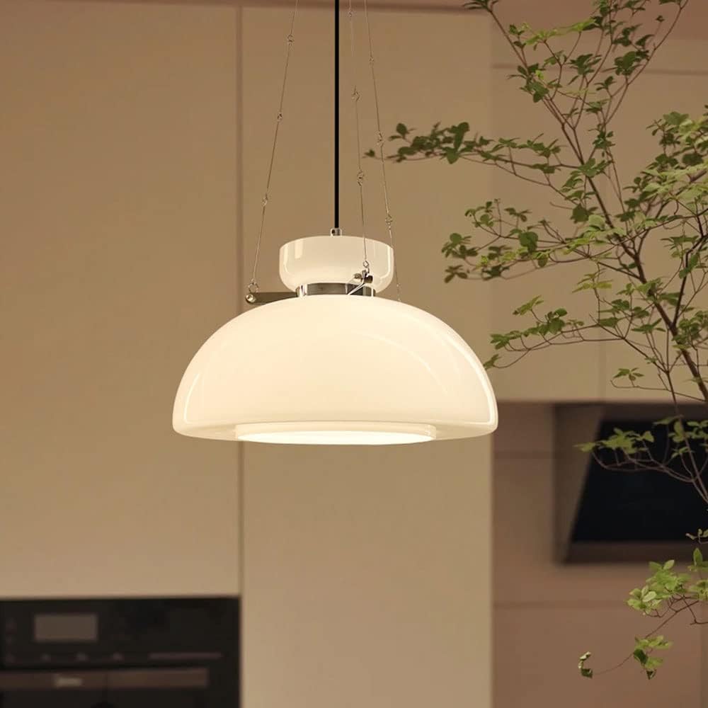 Pendant Light Milky Glass LED - VITREX | Ambient Glow