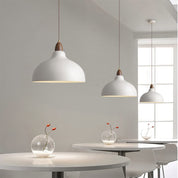 Pendant Light Wood Metal - SOLTIS | Warm Ambiance