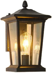 Outdoor Lighting Aluminium Black - PYROEX | Rustic Elegance