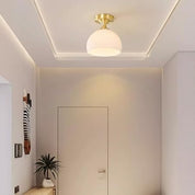 Ceiling Light Brass Glass - CYGNUS | Elegant Lighting