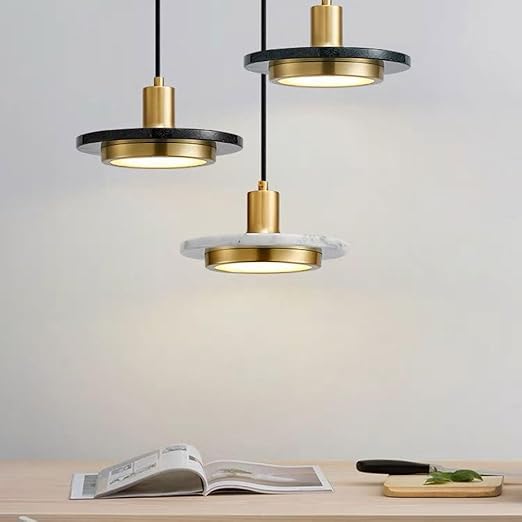 Pendant Light Marble Black - TORVUS | Modern Elegance