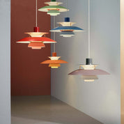 Pendant Light Green LED - TELOSX | Warm Ambiance