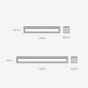 Outdoor Lighting LED Black - QORVUS | Modern Style
