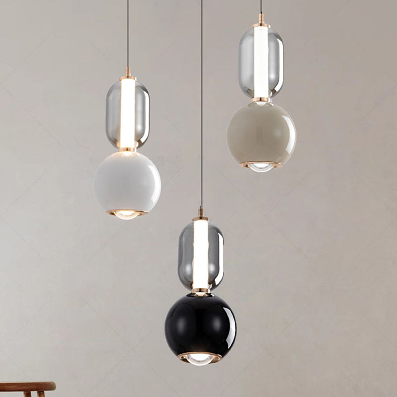 Pendant Light Black Minimalist - TALITH | Modern Elegance