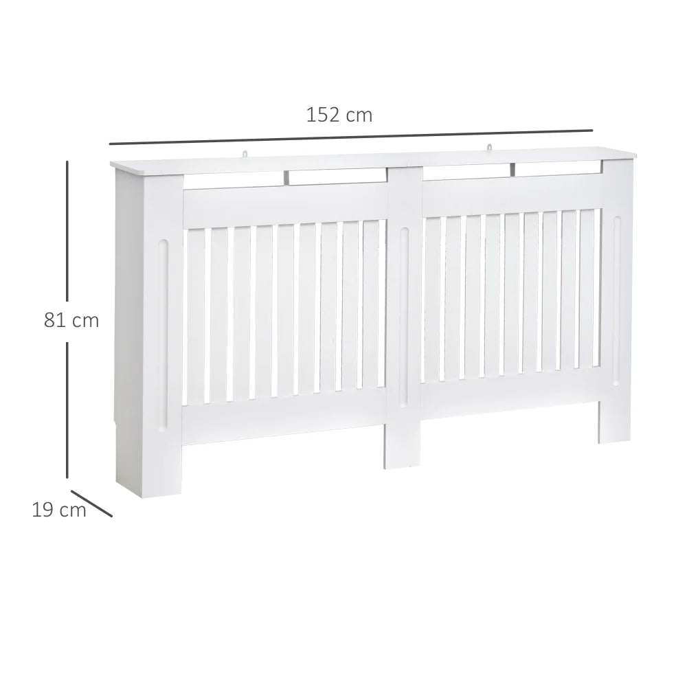 Radiator Cover - White, MDF | Modern Home Storage & Heat Diffusion - Image 5