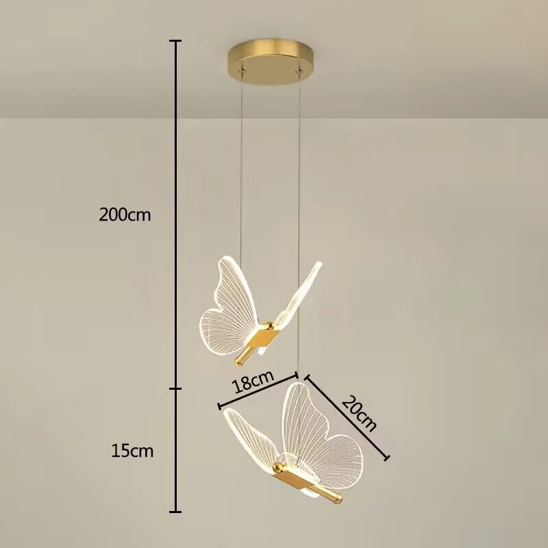 Pendant Light Butterfly Design - STIGMA | Elegant Ambiance