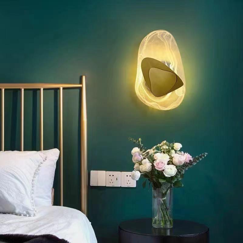 Wall Light Gold Glass - LUNARA | Elegant Lighting