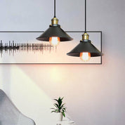 Pendant Light Brass Cone - PRIMEX | Warm Glow