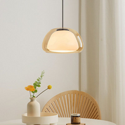 Pendant Light Milk Glass - TURBAN | Elegant Lighting