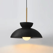 Pendant Light Green Metal - SYNAXE | Dining Ambiance