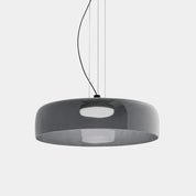 Pendant Light Glass Grey - TELUMX | Warm Ambiance