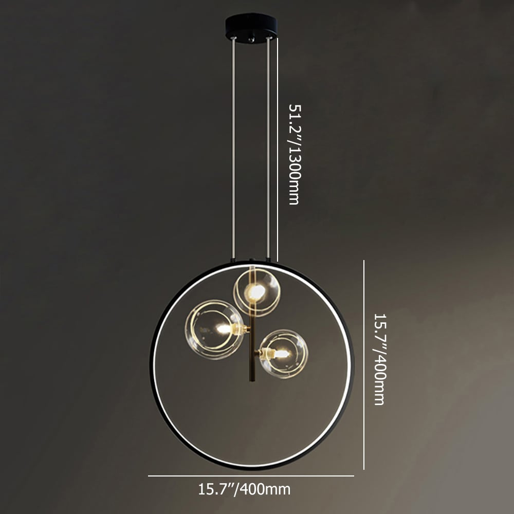 Pendant Light Black Glass - NEVOXX | Chic Industrial
