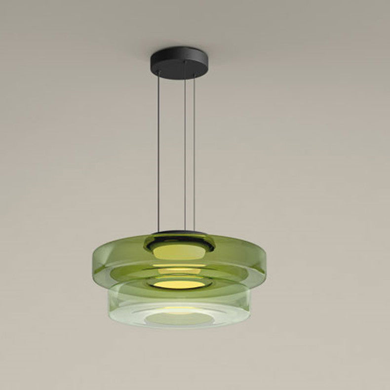 Pendant Light Smoke Grey Glass - TORSUS | Elegant Design