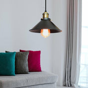 Pendant Light Brass Cone - PRIMEX | Warm Glow