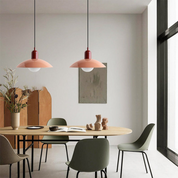 Pendant Light Coloured Glass - XELIOS | Modern Elegance