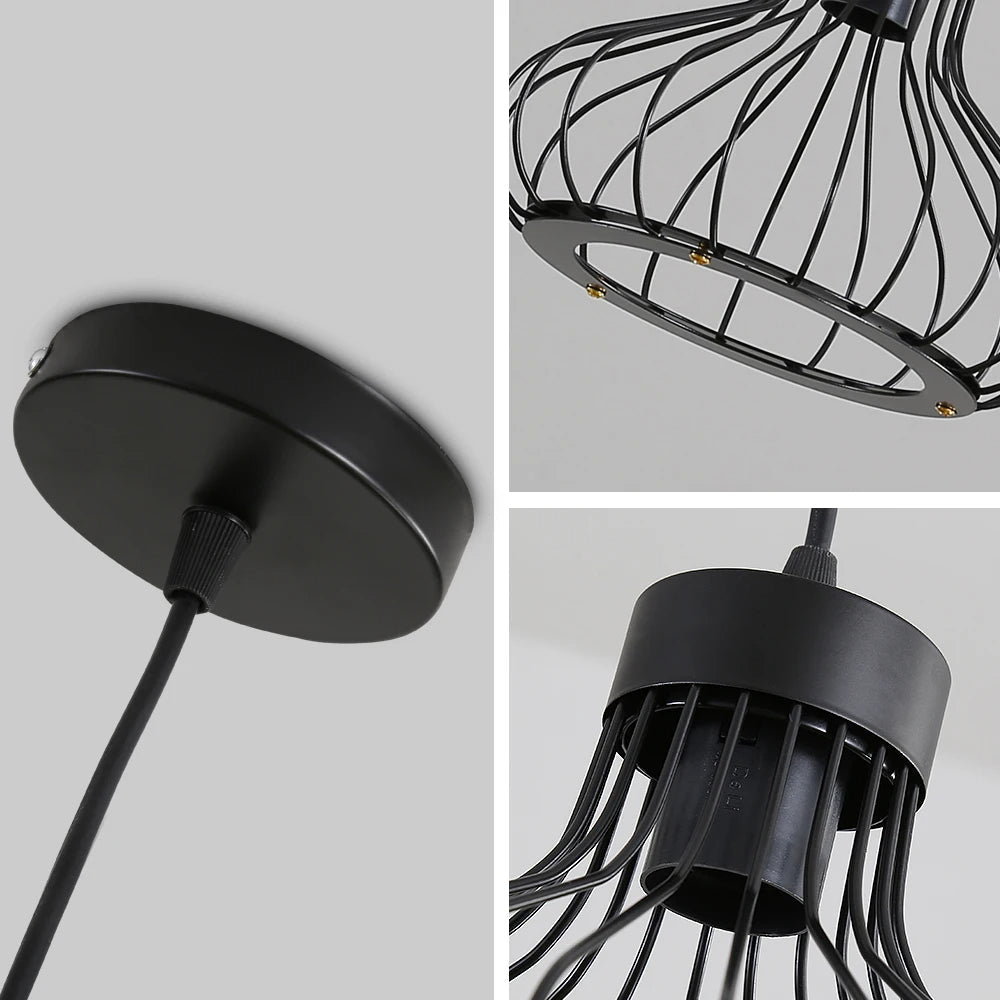 Pendant Light Metal Retro - TYRAXE | Stylish