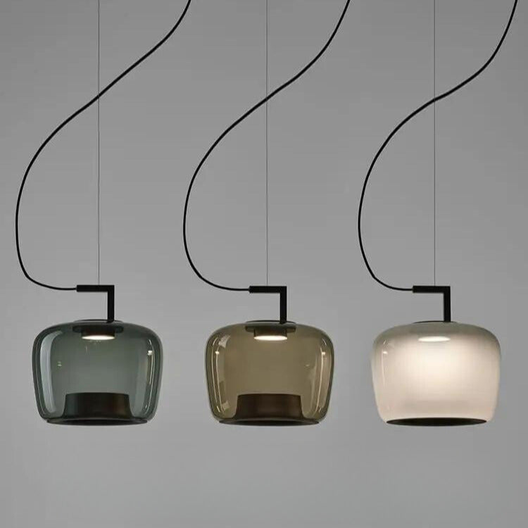 Pendant Light LED Glass - TRIGON | Nordic Elegance