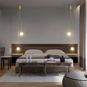 Pendant Light U-Shaped Gold - TRIAXE | Modern Luxury