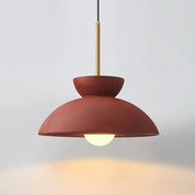 Pendant Light Green Metal - SYNAXE | Dining Ambiance