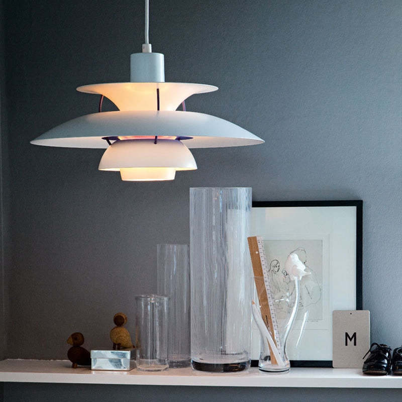 Pendant Light Green LED - TELOSX | Warm Ambiance