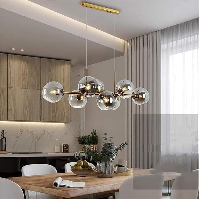 Chandelier Modern Glass - GENOME | Elegant Luxury