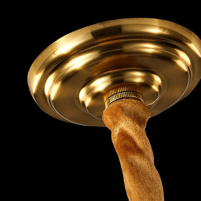 Pendant Light Crystal Rattan - XELIUM | Luxurious Lighting
