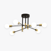 Ceiling Light LED Metal Glass - ATOMIX | Modern Style