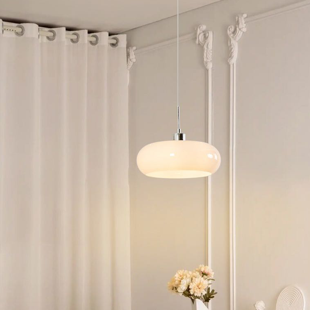 Pendant Light Orange Glass Dimmable - Hailie | Modern Style