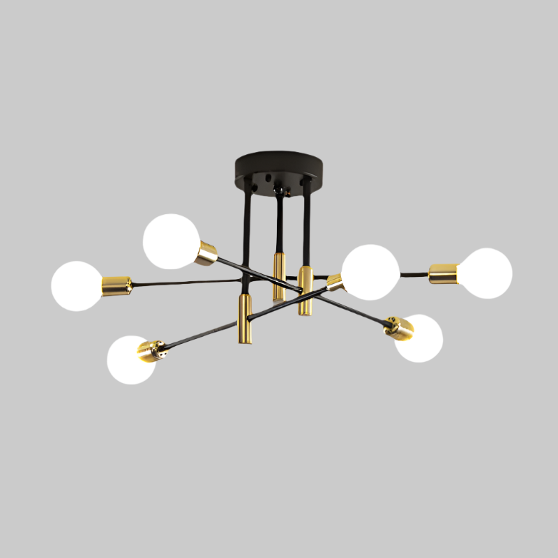 Ceiling Light LED Metal Glass - ATOMIX | Modern Style