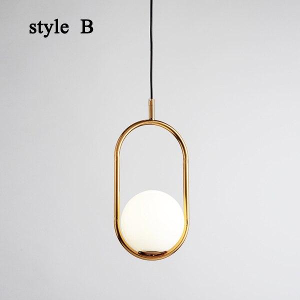 Pendant Light Glass Iron VOLANT - Harmony | Elegant Lighting