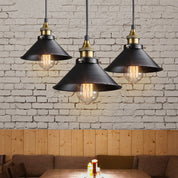 Pendant Light Brass Cone - PRIMEX | Warm Glow