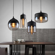 Pendant Light Hand-blown Glass, Adjustable - XENOSX | Sophisticated Style