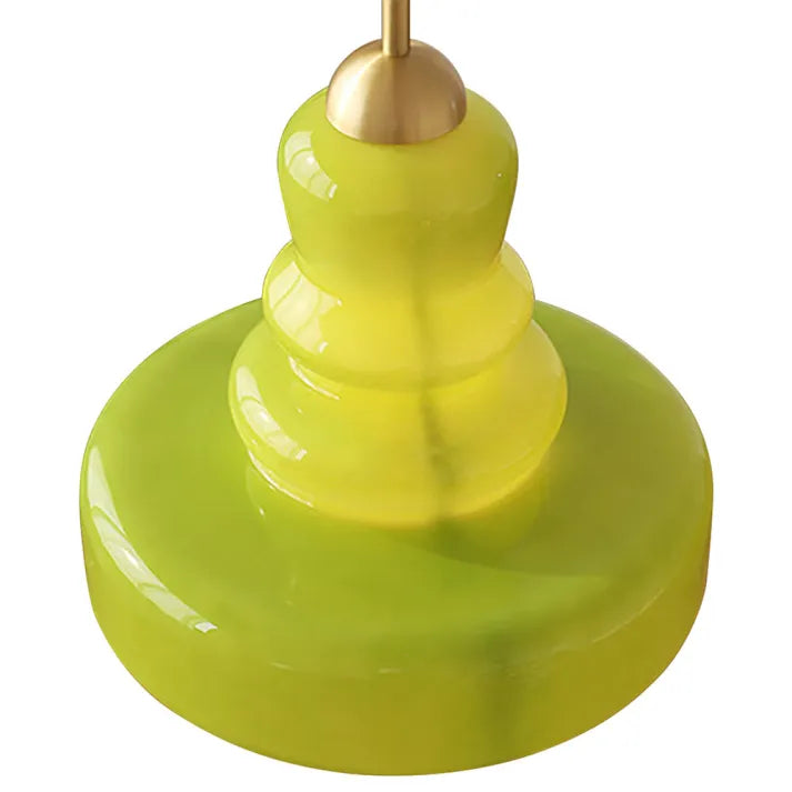 Pendant Light Glass Iron Bauhaus - MIRAGE | Elegance