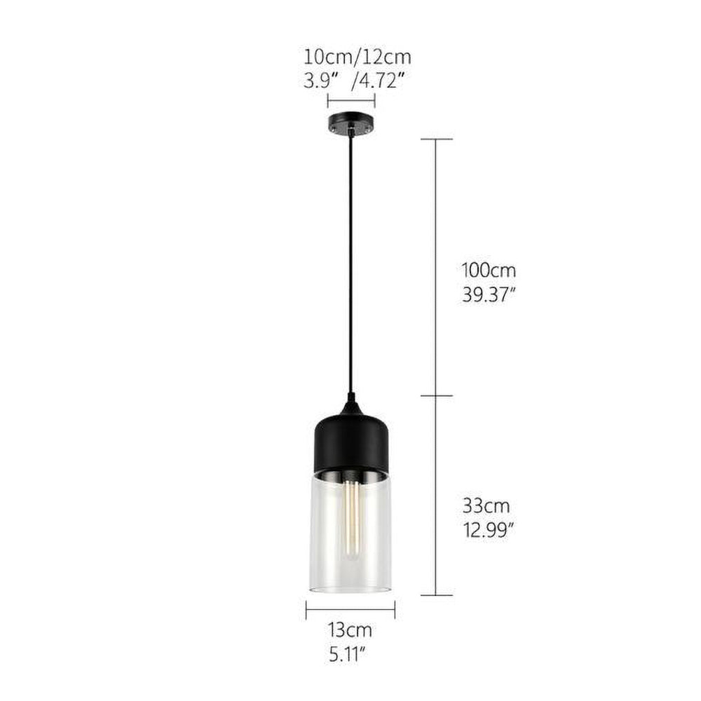 Pendant Light Hand-blown Glass, Adjustable - XENOSX | Sophisticated Style