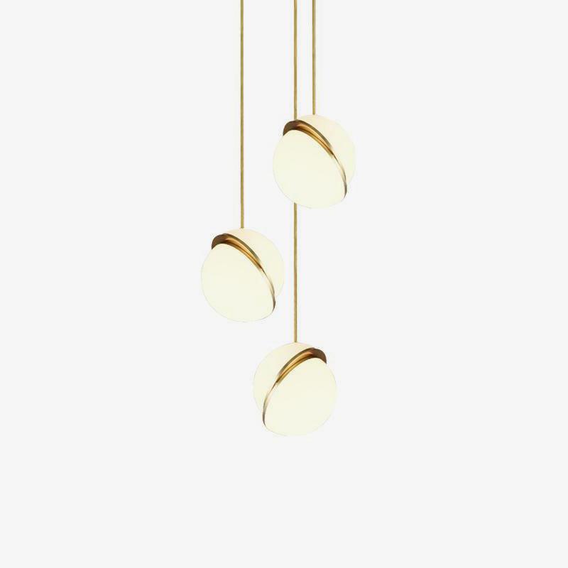 Pendant Light Crescent Brass - RADIXA | Tranquility