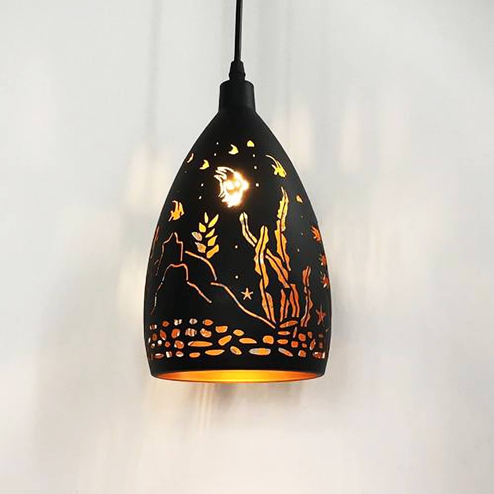 Pendant Light Metal Lantern - NEMSIX | Vintage Charm
