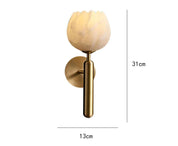 Wall Light Marble Rose - ETHRON | Romantic Lighting