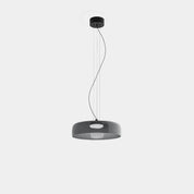 Pendant Light Glass Grey - TELUMX | Warm Ambiance