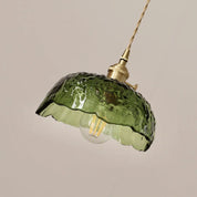 Pendant Light Brass Glass - ZORION | Elegant Lighting