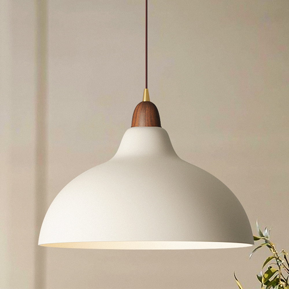 Pendant Light Wood Metal - SOLTIS | Warm Ambiance