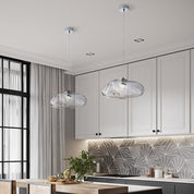 Pendant Light Hand-blown Glass Amber - VIRTUS | Elegance