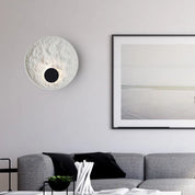 Wall Light Moon Globe Resin - AMBARX | Serene Glow