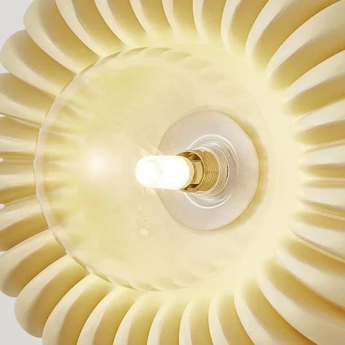 Wall Light Resin Beige - CRYSTAL | Serene Light