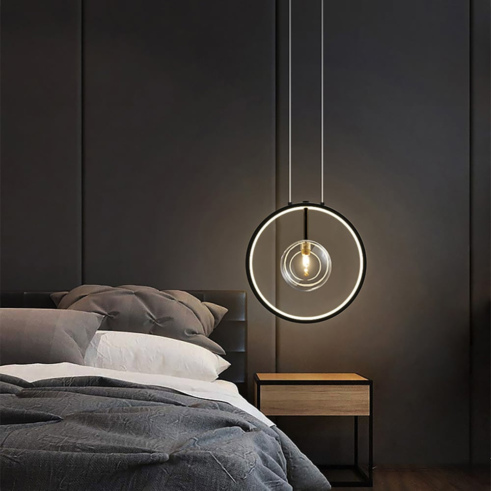 Pendant Light Black Glass - NEVOXX | Chic Industrial