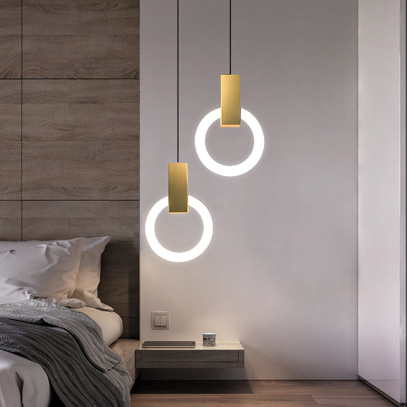 Pendant Light Gold LED - SYNCRO | Modern Elegance