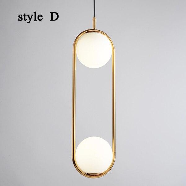 Pendant Light Glass Iron VOLANT - Harmony | Elegant Lighting