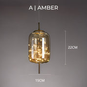 Pendant Light Smoked Glass - SILEXA | Ambiance Lighting