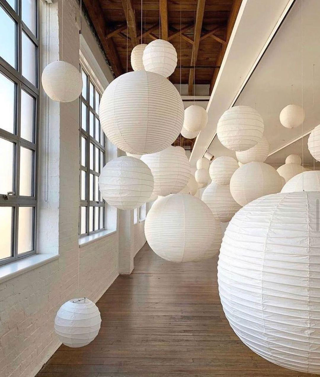 Pendant Light Paper Lantern - ISOXEL | Serene Lighting