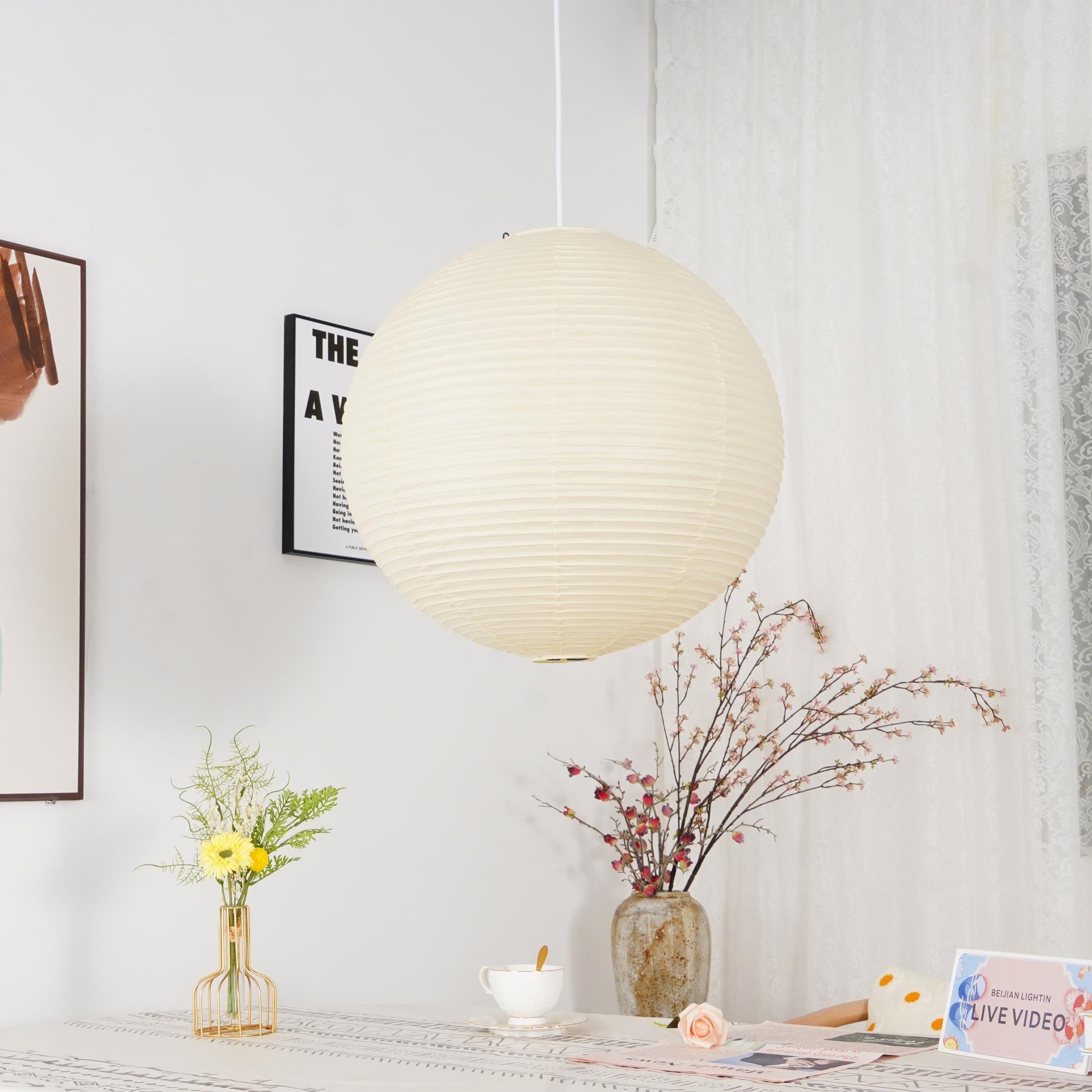 Pendant Light Paper Lantern - ISOXEL | Serene Lighting