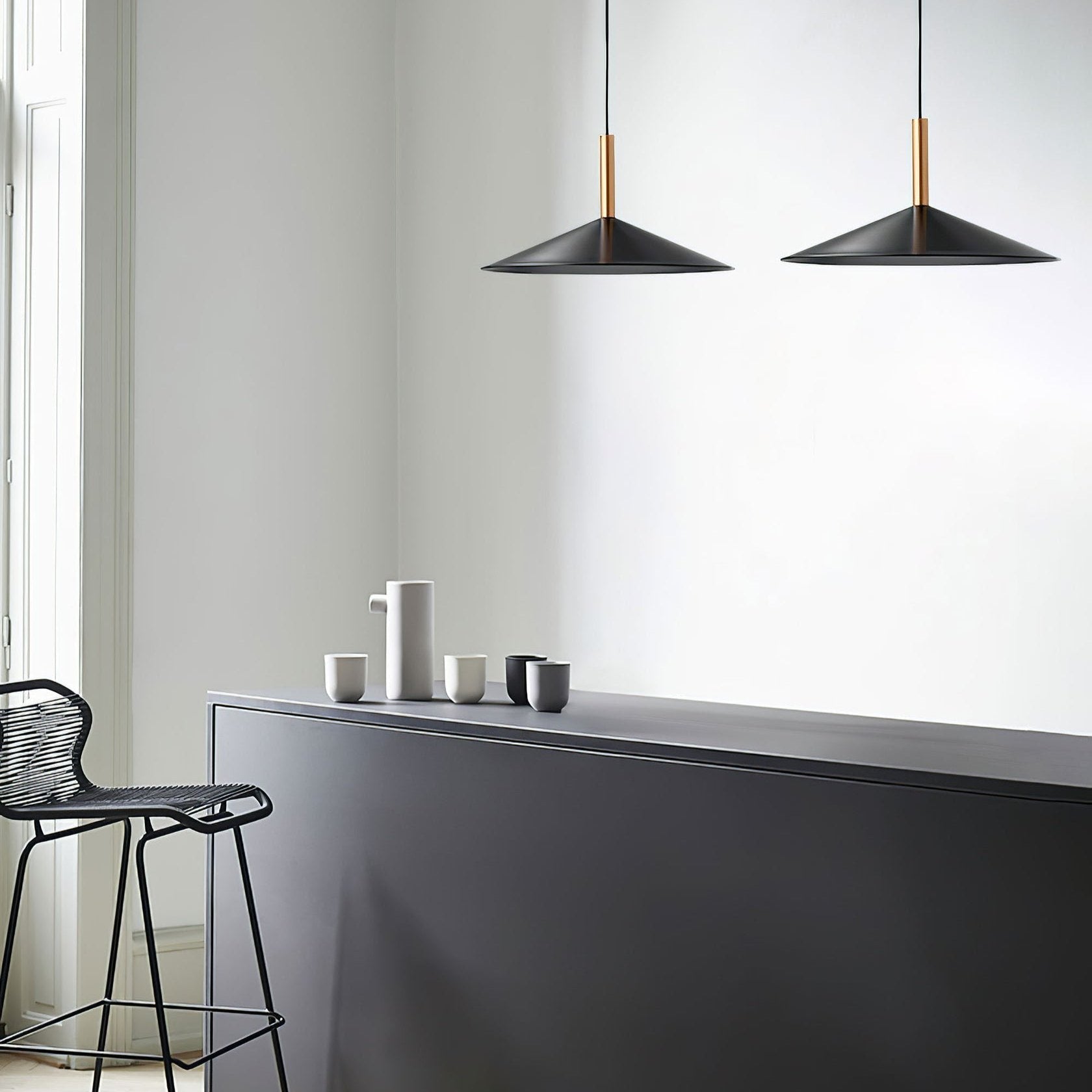 Pendant Light LED Black - JADEXA | Modern Elegance